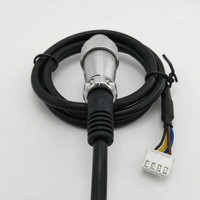 Connecteur mâle WS16 à 4 broches, étanche IP68, de type aviation, à verrouillage par vis, avec contacts plaqués or, pour usage industriel