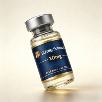 Étiquette personnalisée amovible de qualité supérieure en feuille métallique pour peptides, 20 ml