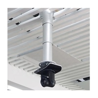 Support de plafond motorisé télescopique JGST style bambou pour caméra et projecteur, hauteur réglable 1m/2m/3m/4m