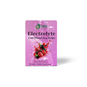 Tiras de Electrolitos de Rápida Disolución, Suplemento Mineral, Impulso de Energía Rápido, Película Oral Disoluble para Atletas - Product Image 1