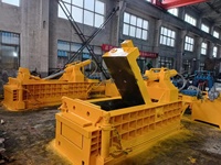 OCEAN Super Qualité Compacteur Horizontal de Déchets Métalliques en Alliage d'Aluminium, Presse à Balles, Pompe à Moteur, Équipement de Recyclage Manuel 7.5kW Haute Puissance