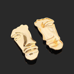 Botones de Costura Personalizados de Fábrica, Botones Irregulares para Ropa, Conchas Marinas, Estrellas de Mar, Forma Especial, Botones de Metal con Perla - Product Image 4