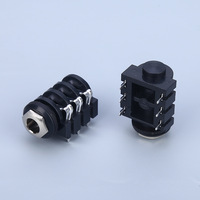 Prise audio CK-6.35-644 en gros d'usine, série de prises 635, support de microphone pour applications audio et vidéo