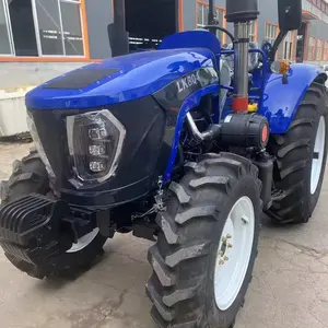 Tracteur agricole à quatre roues 80HP avec arceau et GPS lovol hood