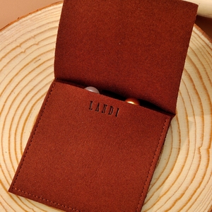 Cajas de Joyería de Papel con Cajón Magnético Personalizadas, Logotipo Impreso de Fábrica, Logotipo Personalizado, Bolsa de Microfibra para Joyería, Embalaje para Collares - Product Image 4