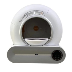 Extra Large Fully Automatic Smart <b>Cat</b> <b>Litter</b> <b>Box</b> Plastic <b>Electric</b> Scooper Easy Clean Feature Enclosed Deodorizing <b>Cat</b> Toilet - Product Image 5