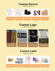 Genouillère de compression antidérapante en silicone à double ressort - Product Image 6