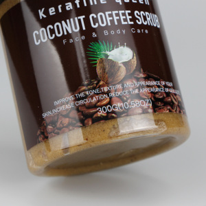 Oem tự nhiên Arabica Dừa Cà phê muối Kem cơ thể Emu dầu hoa anh đào chống lão hóa chống cellulite tẩy tế bào chết nuôi dưỡng - Product Image 5