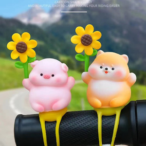 Molino de viento decorativo para vehículo eléctrico, accesorio para coche, juguete de plástico con batería para niños, fácil instalación, adorno de luz giratorio - Product Image 3