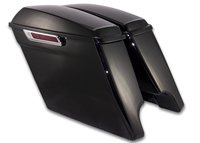 Sac de selle personnalisé pour Harley Davidson Touring 1993 — 2014, sacoche étanche en ABS CVO, boîtier latéral rigide pour motocyclette, noir, 2019