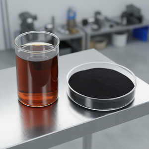 Fertilizante Orgánico Ácido Húmico, Humato de Potasio en Escamas Brillantes, 98% Fertilizante Líquido Orgánico para Suelos y <span class=keywords><strong>Cultivos</strong></span> - Product Image 1