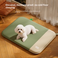 Tapis de luxe simple en éponge pour chien et chat, toutes saisons, imperméable, respirant, amovible, lavable, pour animaux de compagnie d'intérieur