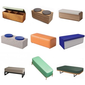 Luz comercial de lujo cabina de bambú sofá olla caliente barbacoa mesa de comedor montado en la pared tienda de té/cafetería/Casa de Té <span class=keywords><strong>Bar</strong></span> muebles conjunto hoteles - Product Image 4