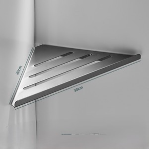 Cesta de ducha esquinera cromada, <span class=keywords><strong>estante</strong></span> esquinero para baño, soporte de jabón esquinero para ducha, <span class=keywords><strong>estante</strong></span> esquinero metálico para ducha - Product Image 5