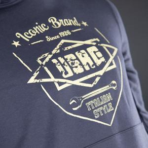 USAG - U37120044G Vintage men's hooded <b>sweatshirt</b> - EAN 8001150040498 <b>WORK</b> HOODIES - Product Image 2