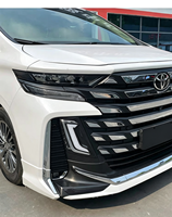 Nouveau kit de conversion de pare-chocs pour Vellfire 30-40 Series Facelift, style AH40, kit carrosserie complet pour les modèles 2015-2023