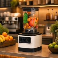 Lohas Commerciële Blender, Heavy Duty, Hoge Snelheid, Elektrisch, Professionele Voedselverwerkingsapparatuur, Restaurant, Café