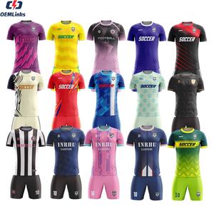 Vêtements de sport pour hommes personnalisés par sublimation, <span class=keywords><strong>maillot</strong></span> de football, chemises de football, maillots de football, ensembles d'uniformes de football, kit de football, ensemble de football - Product Image 1