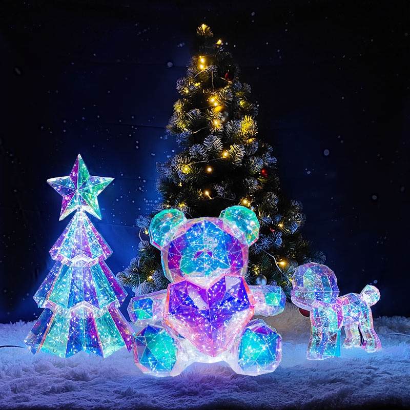 2023 New LED Light Bear for Valentine's Day Gift - Colorful