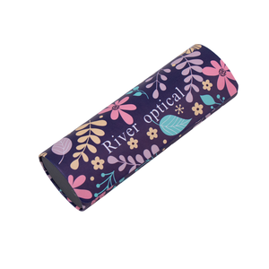 Estuche de gafas de lino personalizable OEM RHCS2028 gafas de sol hechas a mano de alta calidad bolsa de gafas al por mayor de fábrica - Product Image 2