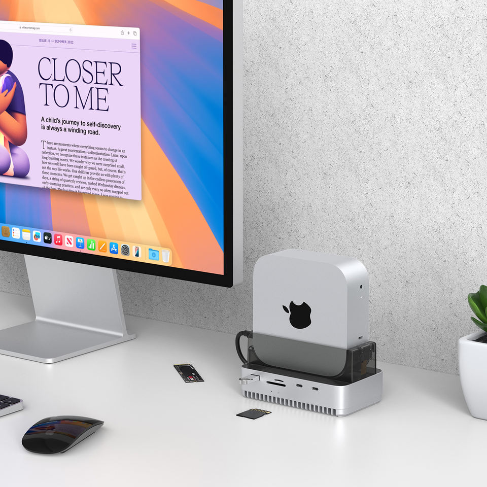 Mac Mini Docking Station 40Gbps NVME SSD HUB OEM MAC Accessories ...