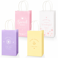 Sacs en papier kraft rectangulaires biodégradables pour 1, 2 ou 4 tasses de café, thé et jus, emballage à emporter avec poignée pour café et boulangerie