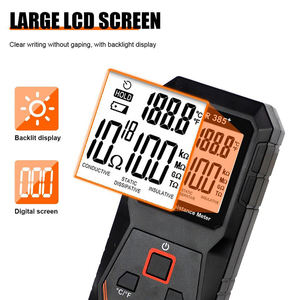 VICTOR 385 Oberflächen widerstands messer Leitfähige statische dissipative Isolation anzeige Oberflächen widerstands tester - Product Image 4