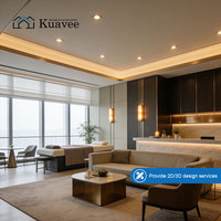 KUAVEE Services de modélisation et de rendu 3D Max de haute qualité, conception d'intérieur professionnelle pour toute la maison, décoration de salle de sport de luxe, extérieur