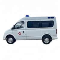 Véhicule médical compact 4x2, véhicule d'urgence médicale ICU, nouveau véhicule de transport médical à pression négative, véhicule diesel
