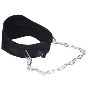 Cinturón de peso ajustable de nailon con cadena para entrenamiento de fuerza y fitness, equipo de ejercicio para adultos - Product Image 1