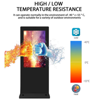 Écran tactile vertical LCD de haute qualité, support d'affichage publicitaire LED, machine publicitaire Full HD à vendre