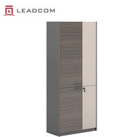 LEADCOM Série G-FN193 – Armoire de rangement modulaire haute personnalisée pour bureau, classeur en bois avec serrure, pour projets commerciaux et commandes en gros