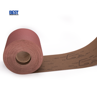 Papier abrasif en rouleau SCHRODER ALX610 P120, enduit, résistant à l'eau, durable