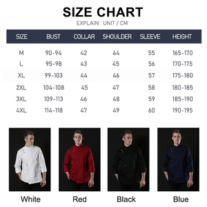 Grey <b>Long</b> <b>Sleeve</b> Chef Jacket Hotel Chef Coat <b>T</b>-<b>shirts</b> Wholesale Hi Vis Work Uniform Kitchen Restaurant Cooking Chef Jacket - Product Image 2