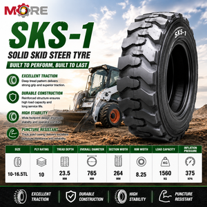 ยางรถตักล้อยางขนาด 10-16.5TL 10PR รุ่น SKS-1 สำหรับรถตักล้อยาง ใช้ในงานก่อสร้าง จัดสวน และการเกษตร - Product Image 3