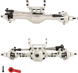 Eje Portal Delantero y Trasero de Aleación de Aluminio Personalizado 1/10, Juego Completo de Ejes para Axial Capra 1.9 UTB RC Crawler Car - Product Image 3