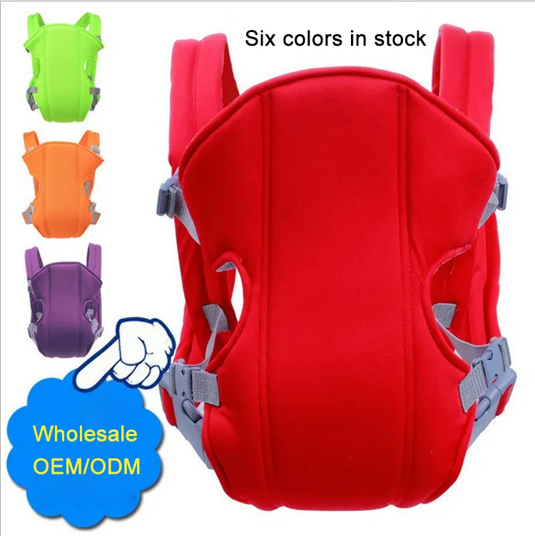 Wholesale OEM Ergonomic Breathable Skin-friendly Baby Carrier Kangaroo Shape Baby Wrap Carrier