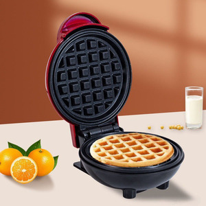 Mini gaufrier électrique 3 en 1 antiadhésif pour le petit-déjeuner à la maison - Product Image 2