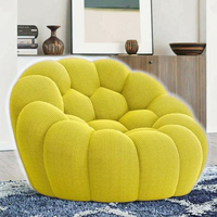 Vente en gros ensemble de canapés à compression de forme personnalisée nouveau design de mobilier bulle convertible pour villa chaise de salon de loisirs