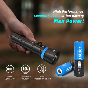 Batería XTAR de Alta Capacidad y Larga Duración 21700 6000mAh de Iones de Litio Recargable 3.6V Protegida para Herramientas Eléctricas y <span class=keywords><strong>Linternas</strong></span> - Product Image 3