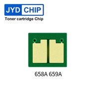 Puce de toner 659A 659X taille OEM W2010A W2011A W2012A W2013A W2010X W2011X W2012X W2013X Puce de cartouche pour puces M856 MFP M776