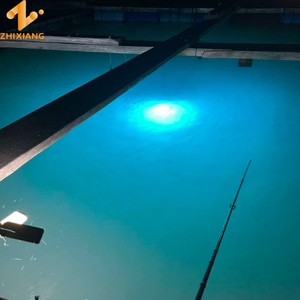 Lámpara de Pesca Profesional Recargable LED, <span class=keywords><strong>Luz</strong></span> Subacuática para Peces de 40W 80W 120W 160W, <span class=keywords><strong>Luz</strong></span> Verde Cian para Pesca de Calamar - Product Image 6