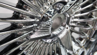Jantes de voiture forgées en chrome intégral de luxe, 2 pièces, 19, 20, 21, 22, 23, 24, 26 pouces, pour Maybach Classe S, Maserati, BMW, Porsche