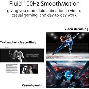 Monitor Asus de 24 Pulgadas sin Marco, 23.8 Pulgadas IPS Full HD 100Hz 1ms Adaptive Sync para Juegos y Trabajo - Product Image 4