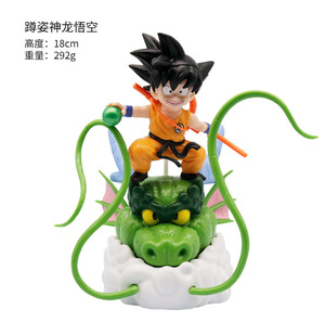 Figurine PVC Super Saiyan Goku en pose <span class=keywords><strong>d</strong></span>'<span class=keywords><strong>action</strong></span>, objet de collection, statue <span class=keywords><strong>d</strong></span>'anime pour la <span class=keywords><strong>d</strong></span>écoration de bureau, de voiture et <span class=keywords><strong>d</strong></span>'étagère - Product Image 4