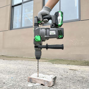 Martillo Perforador Rotatorio Inalámbrico de 21 V, Martillo Demoledor de 28 mm con 4550 BPM - Product Image 1