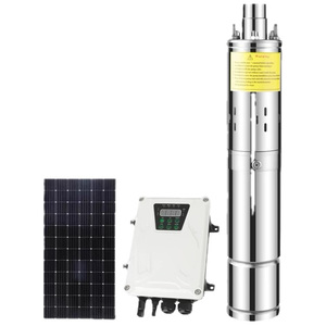 Bomba de tornillo solar sumergible Max Head Motor de pozo profundo Agricultura Bomba de agua solar con helicoidal de alta calidad - Product Image 3