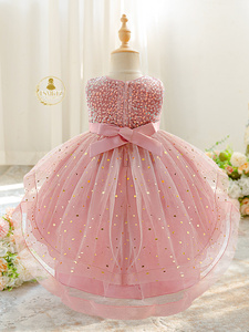 FSMKTZ Promotion Style Mode Filles Robes De Soirée Fantaisie Bébé Robes <span class=keywords><strong>Robe</strong></span> De Bal Courte pour 6M-3 Ans Fille <span class=keywords><strong>Robe</strong></span> D'été Enfants - Product Image 2