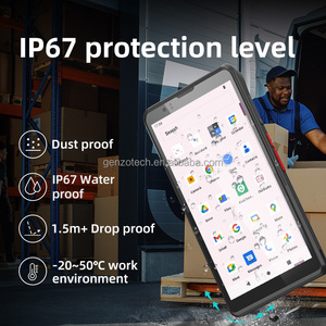 GENZO A605 IP67 <span class=keywords><strong>PDA</strong></span> Lecteur de codes-barres 2D <span class=keywords><strong>PDA</strong></span> industriel robuste portable Android - Product Image 6