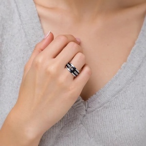 Phong Cách Mới Thép Không Gỉ Nhẫn Quyến Rũ Vài Nhẫn Hiphop Người Đàn Ông Phụ Nữ Đồ Trang Sức Thời Trang - Product Image 6